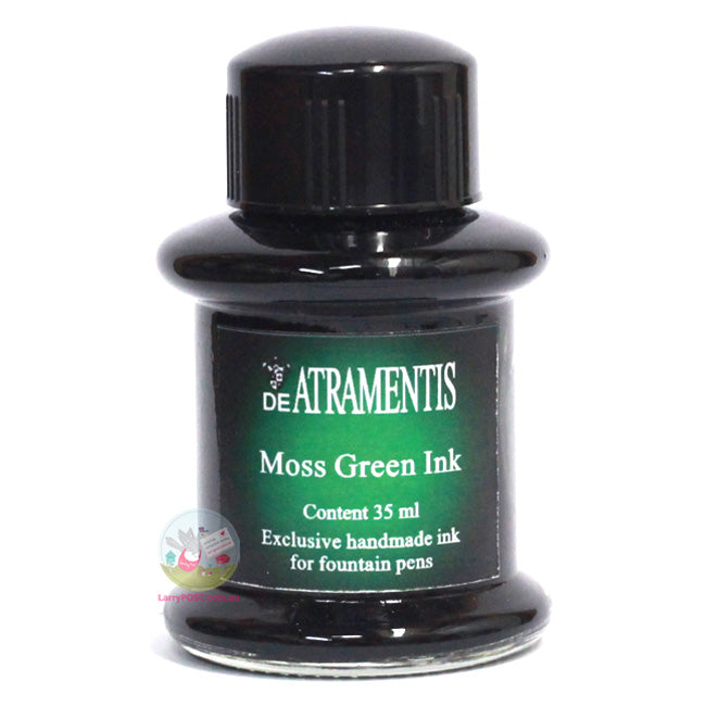 DE ATRAMENTIS Fountain Pen Ink 35mL - Moss Green