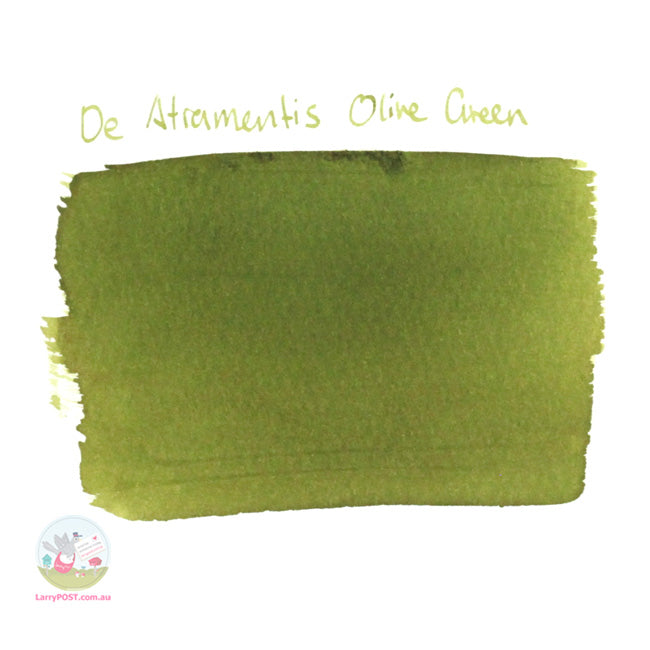 DE ATRAMENTIS Fountain Pen Ink 35mL - Olive Green