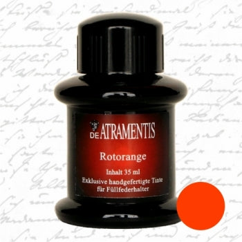 DE ATRAMENTIS Fountain Pen Ink 35mL - Red Orange