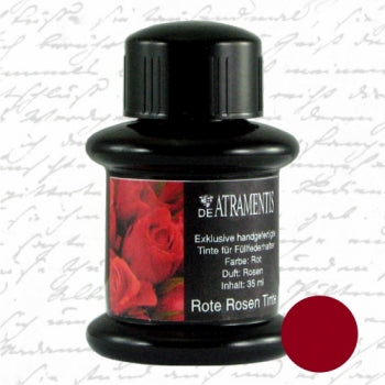 DE ATRAMENTIS Fountain Pen Ink 35mL - Red Rose