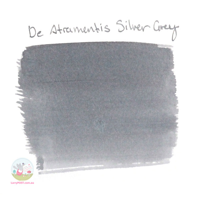 DE ATRAMENTIS Fountain Pen Ink 45mL - Silver Grey