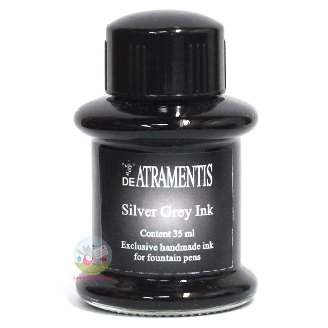 DE ATRAMENTIS Fountain Pen Ink 45mL - Silver Grey