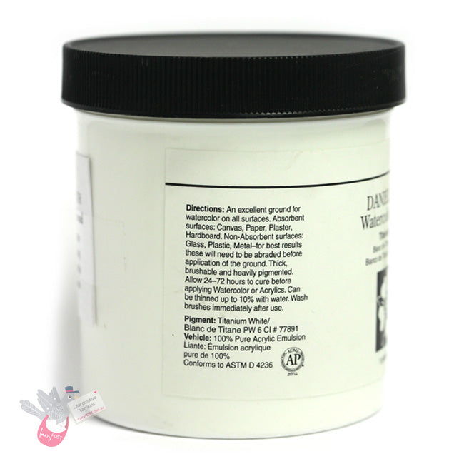 DANIEL SMITH Watercolour - Ground - Titanium White - 473mL
