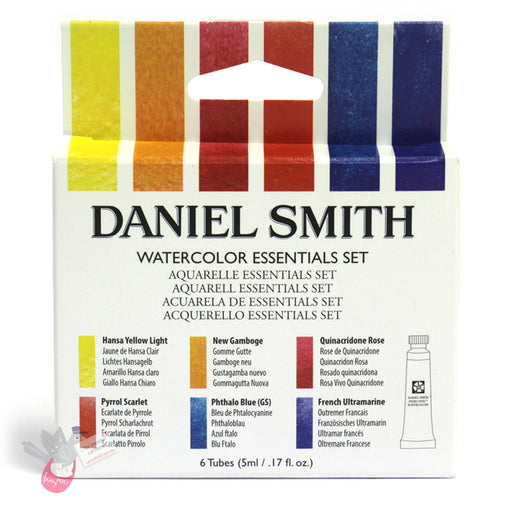 DANIEL SMITH Essentials Watercolour 5mL Set - 6 Colours
