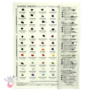 DANIEL SMITH Extra Fine Watercolour - 66 Dot Try It Card