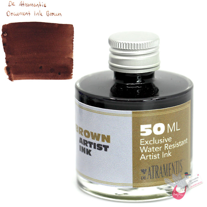 DE ATRAMENTIS Artist Ink 50mL - Brown