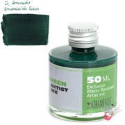 DE ATRAMENTIS Artist Ink 50mL - Green