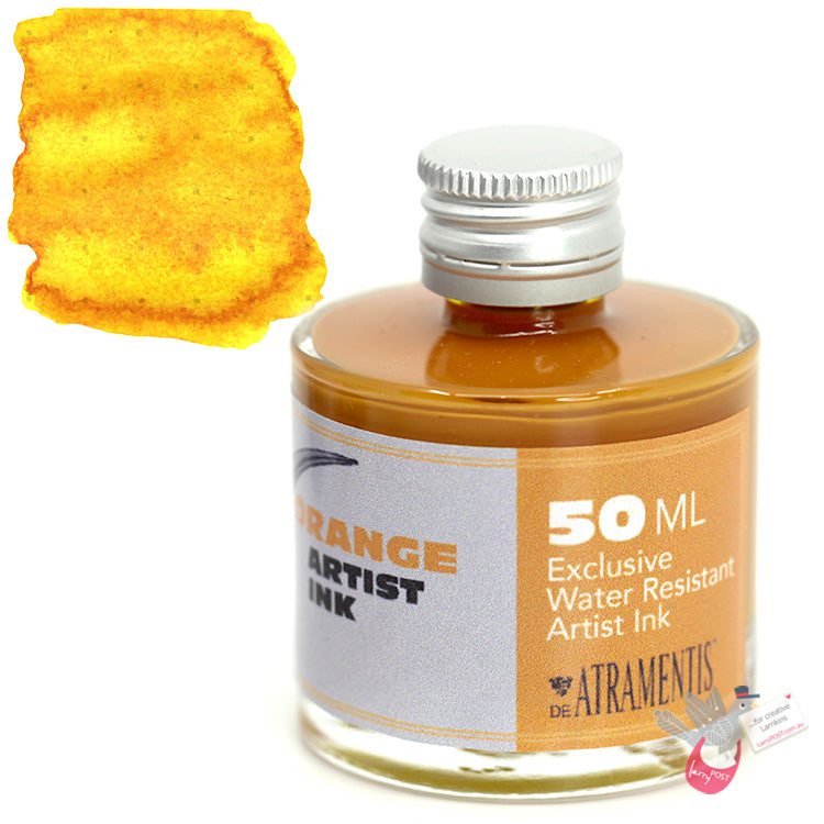 DE ATRAMENTIS Artist Ink 50mL - Orange