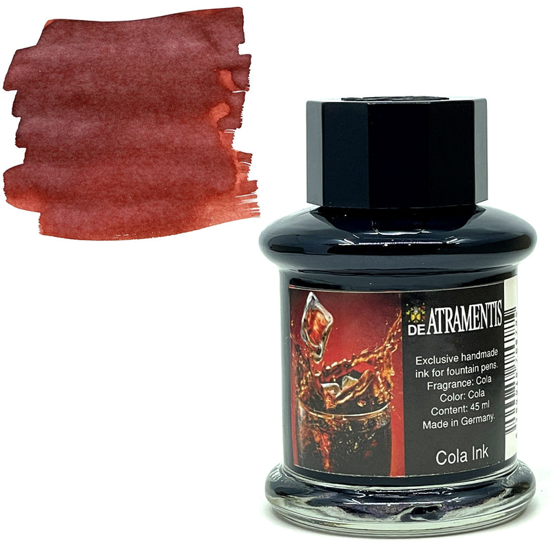 DE ATRAMENTIS Fountain Pen Ink 45mL - Cola Fragrance  - Red/Brown Colour