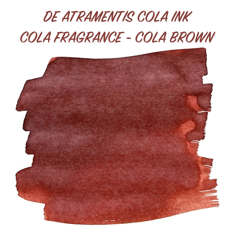 DE ATRAMENTIS Fountain Pen Ink 45mL - Cola Fragrance  - Red/Brown Colour