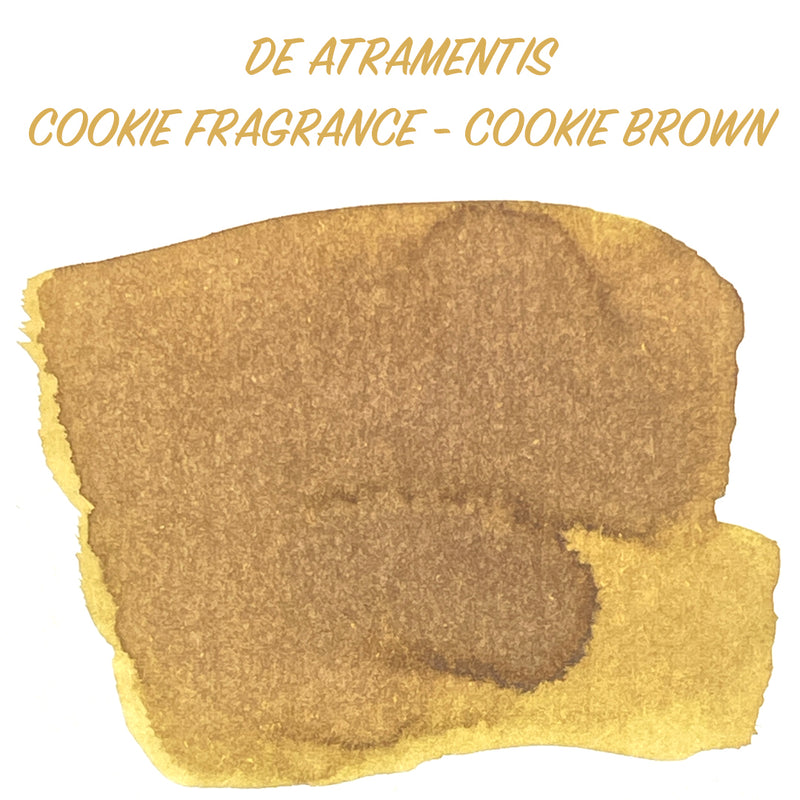 DE ATRAMENTIS Fountain Pen Ink 45mL - Cookie Fragrance  - Cookie Brown Colour