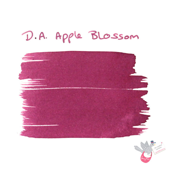 DE ATRAMENTIS Fountain Pen Ink 35mL - Apple Blossom Fragrance  - Dark Red Colour