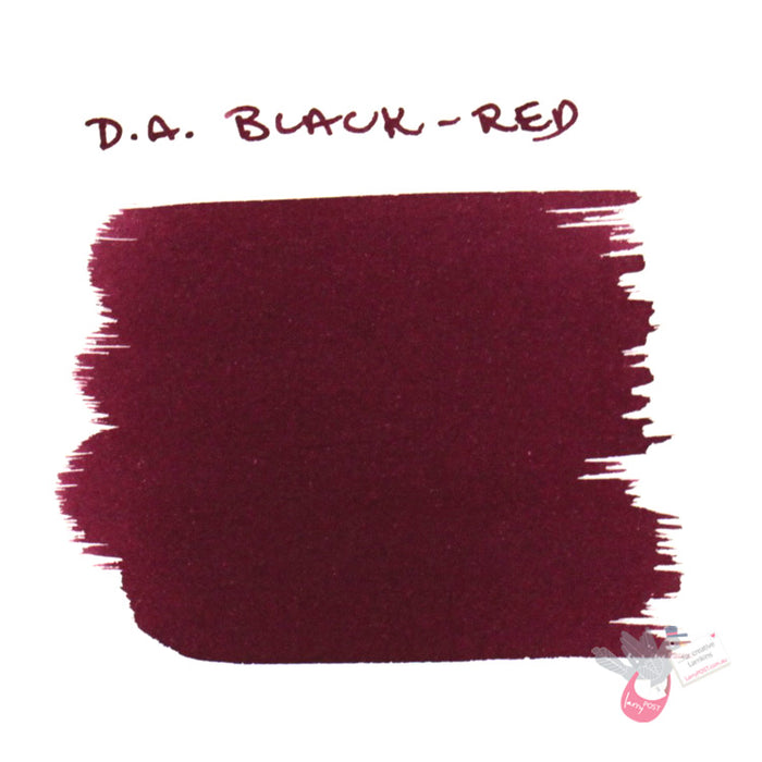 DE ATRAMENTIS Deepwater Obsession Fountain Pen Ink 35mL - Black Red
