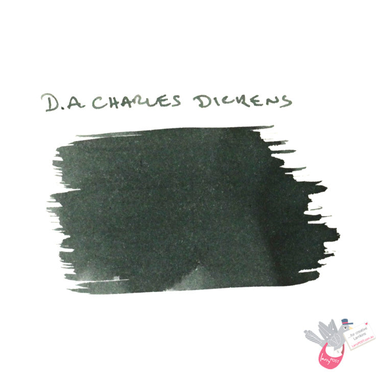 DE ATRAMENTIS Fountain Pen Ink 35mL - Charles Dickens  - Cement Grey