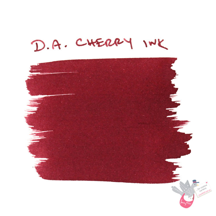 DE ATRAMENTIS Fountain Pen Ink 35mL - Cherry Fragrance  - Cherry Red Colour
