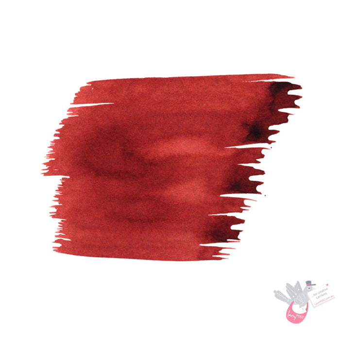 DE ATRAMENTIS Permanent Document Ink 45mL - Dark Red