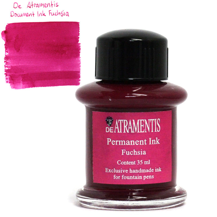 DE ATRAMENTIS Permanent Document Ink 35mL - Fuchsia (Magenta) 
