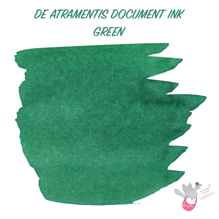 DE ATRAMENTIS Permanent Document Ink 45mL - Green