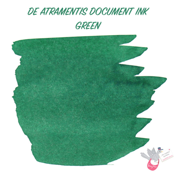 DE ATRAMENTIS Permanent Document Ink 45mL - Green