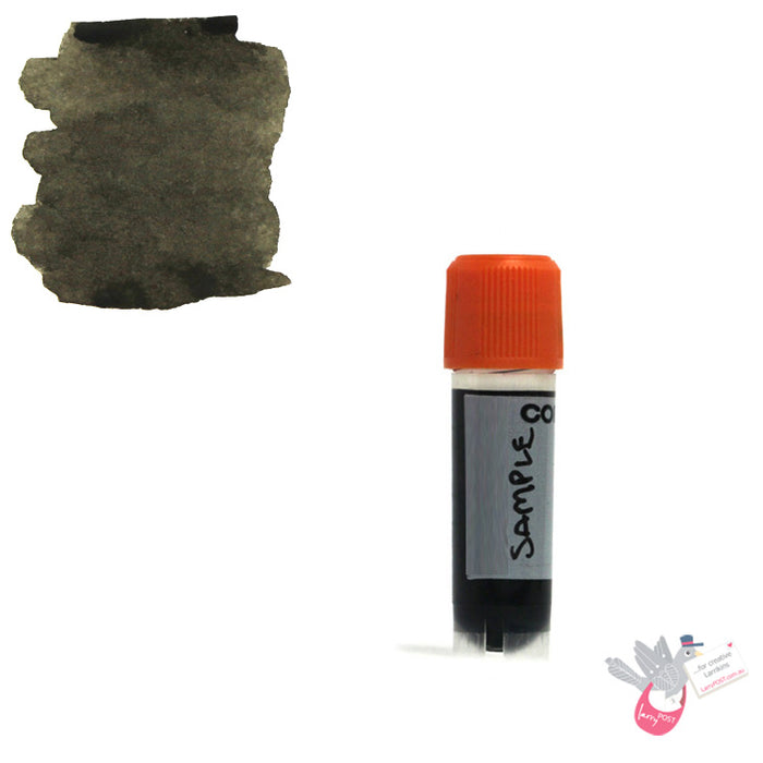 DE ATRAMENTIS Permanent Document Ink - 5mL SAMPLE - Grey