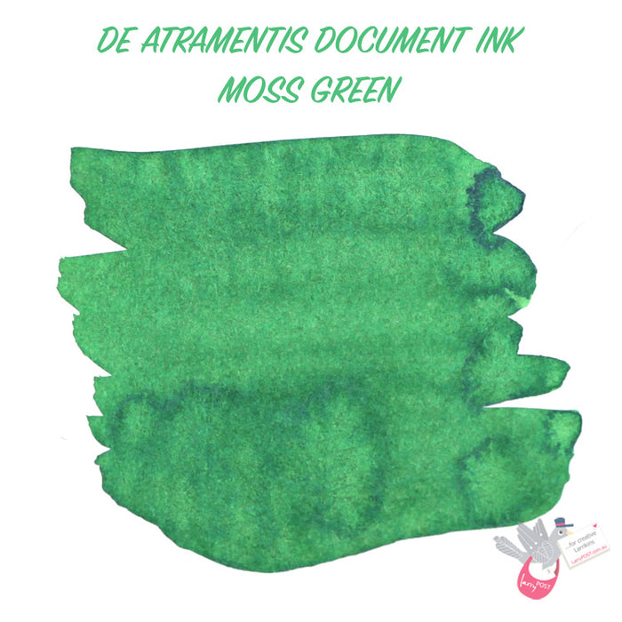 DE ATRAMENTIS Permanent Document Ink 45mL - Moss Green