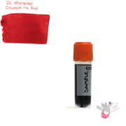 DE ATRAMENTIS Permanent Document Ink - Red - 2mL SAMPLE