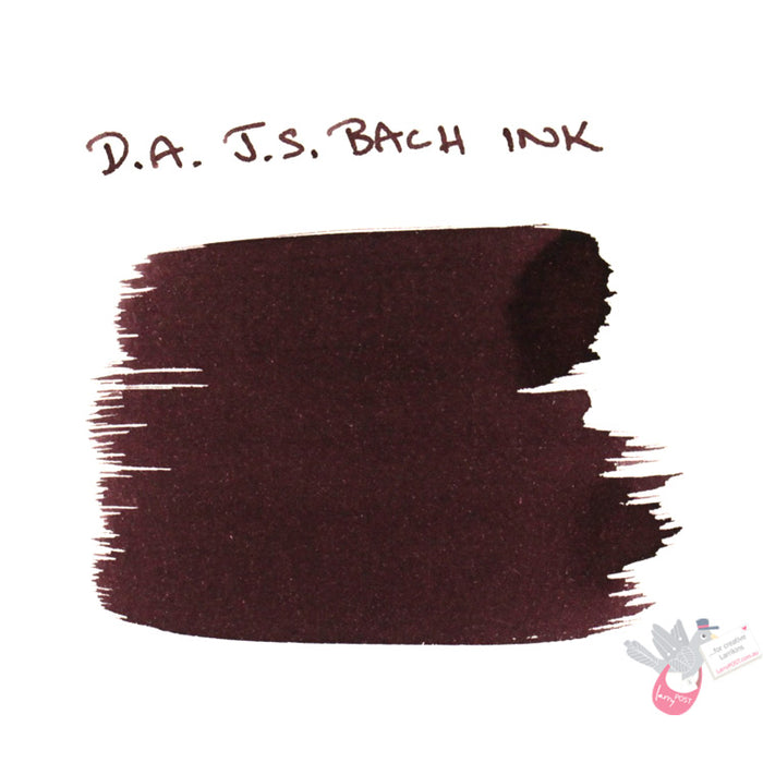 DE ATRAMENTIS Fountain Pen Ink 35mL - Johann Sebastian Bach  - Ebony