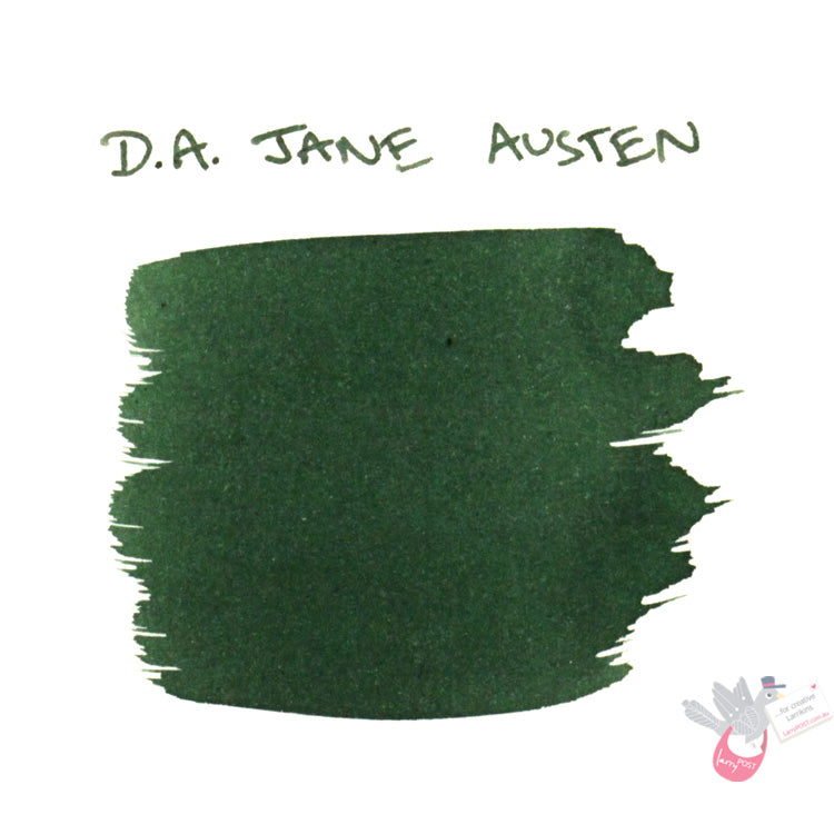 DE ATRAMENTIS Fountain Pen Ink 45mL - Jane Austen - Dark Green