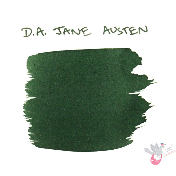 DE ATRAMENTIS Fountain Pen Ink 45mL - Jane Austen - Dark Green