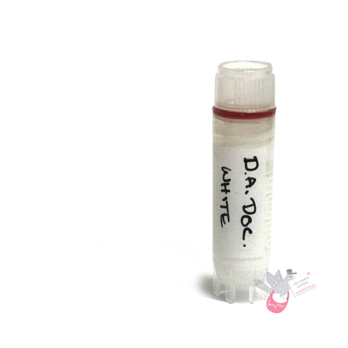 DE ATRAMENTIS Permanent Document Ink - 5mL SAMPLE - White