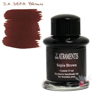 DE ATRAMENTIS Fountain Pen Ink 35mL - Sepia Brown
