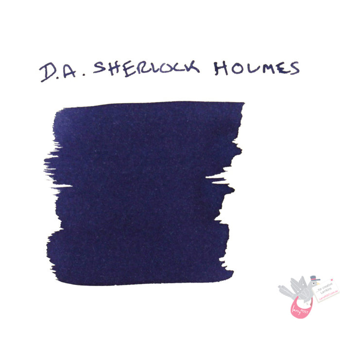 DE ATRAMENTIS Fountain Pen Ink 35mL - Sherlock Holmes - Night Blue