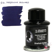 DE ATRAMENTIS Fountain Pen Ink 35mL - Sherlock Holmes - Night Blue