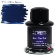 DE ATRAMENTIS Fountain Pen Ink 35mL - Steel Blue