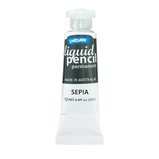 DERIVAN Liquid Pencil (Permanent) - 40mL - Sepia 