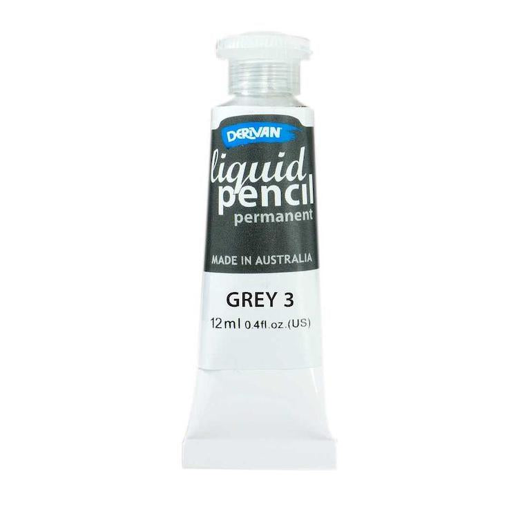 DERIVAN Liquid Pencil (Permanent) - 40mL - Sepia 