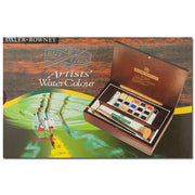 DALER-ROWNEY Watercolour Pan Wooden Box Set