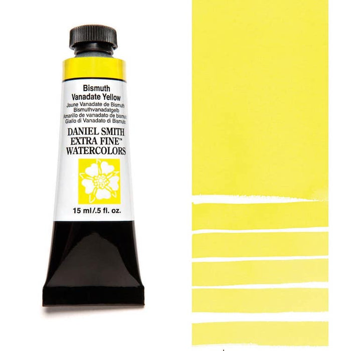 DANIEL SMITH Watercolour - 15mL - Bismuth Vanadate Yellow