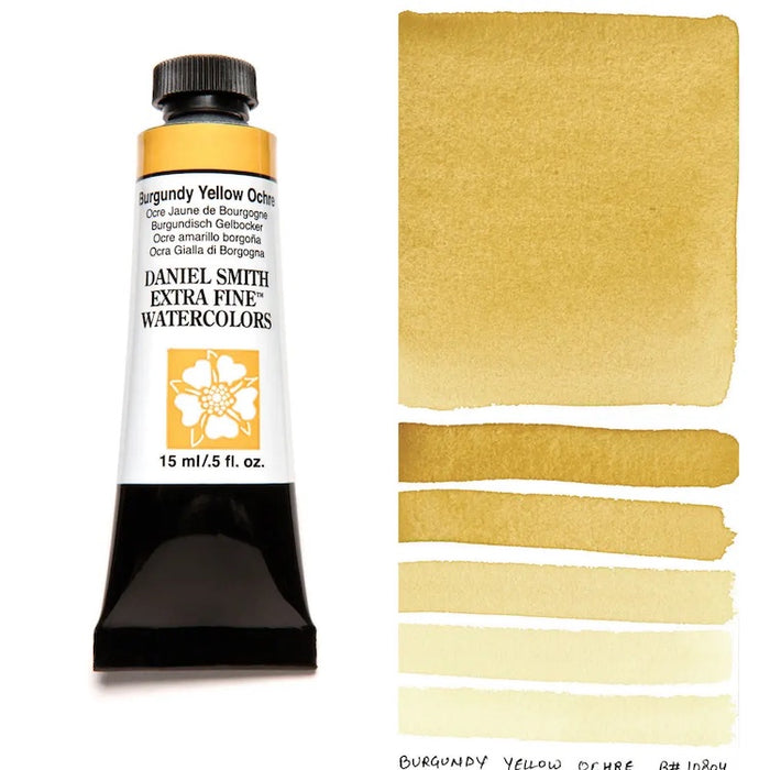 DANIEL SMITH Watercolour - 15mL - Burgundy Yellow Ochre