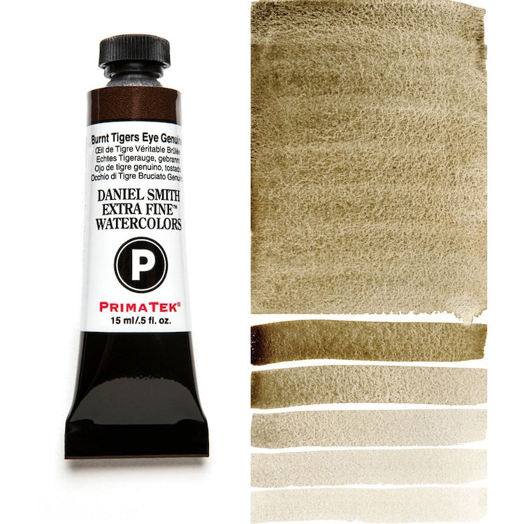 DANIEL SMITH Watercolour - 15mL - Burnt Tigers Eye Genuine