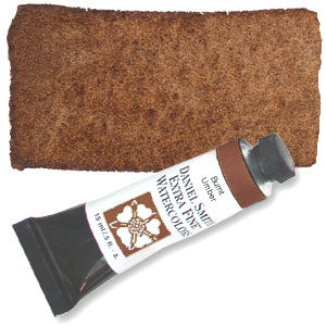 DANIEL SMITH Watercolour - 15mL - Burnt Umber (PBr7)