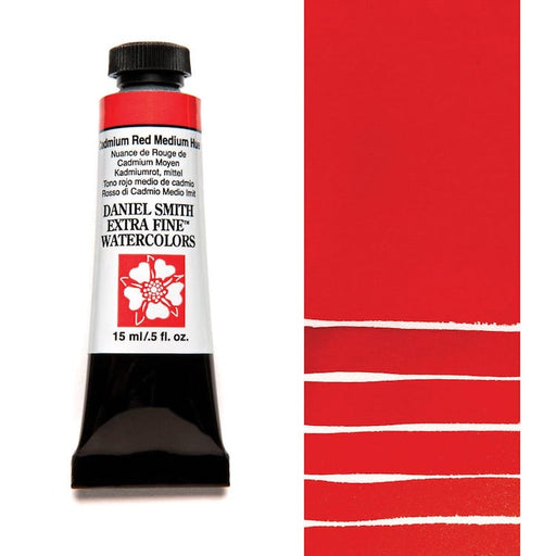 DANIEL SMITH Watercolour - 15mL - Cadmium Red Medium Hue