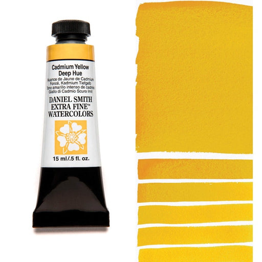 DANIEL SMITH Watercolour - 15mL - Cadmium Yellow Deep