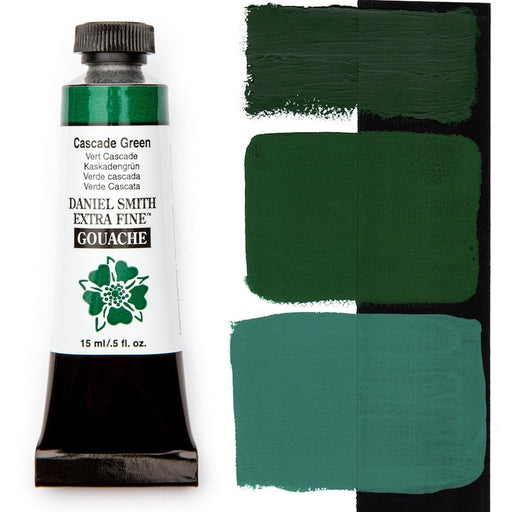 DANIEL SMITH Gouache - 15mL - Cascade Green (PBr7,PB15)