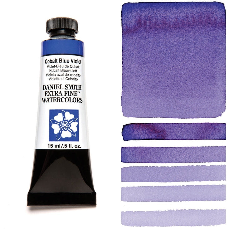 DANIEL SMITH Watercolour - 15mL - Cobalt Blue Violet