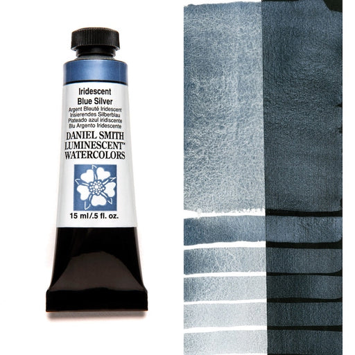 DANIEL SMITH Watercolour - 15mL - Iridescent Blue Silver