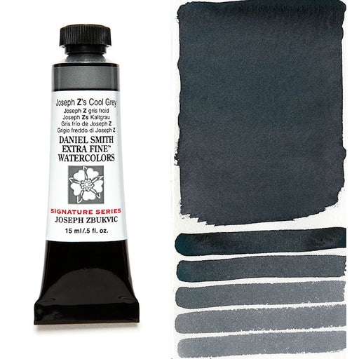 DANIEL SMITH Watercolour - 15mL - Joseph Z's Cool Grey (PB36,PV19,PBk6)