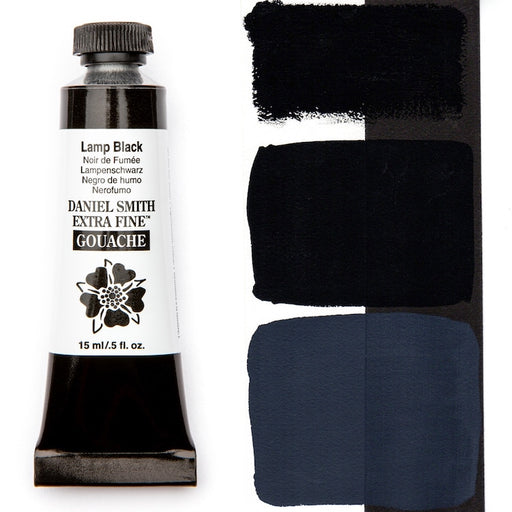 DANIEL SMITH Gouache - 15mL - Lamp Black