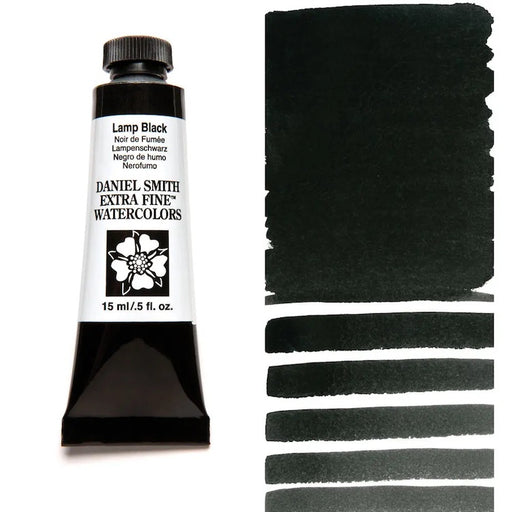 DANIEL SMITH Watercolour - 15mL - Lamp Black