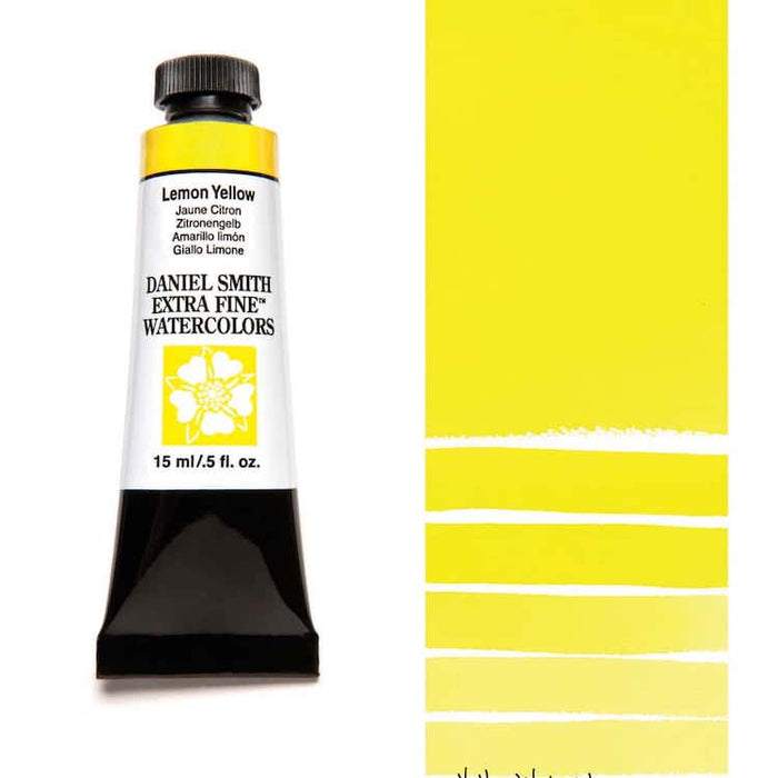 DANIEL SMITH Watercolour - 15mL - Lemon Yellow